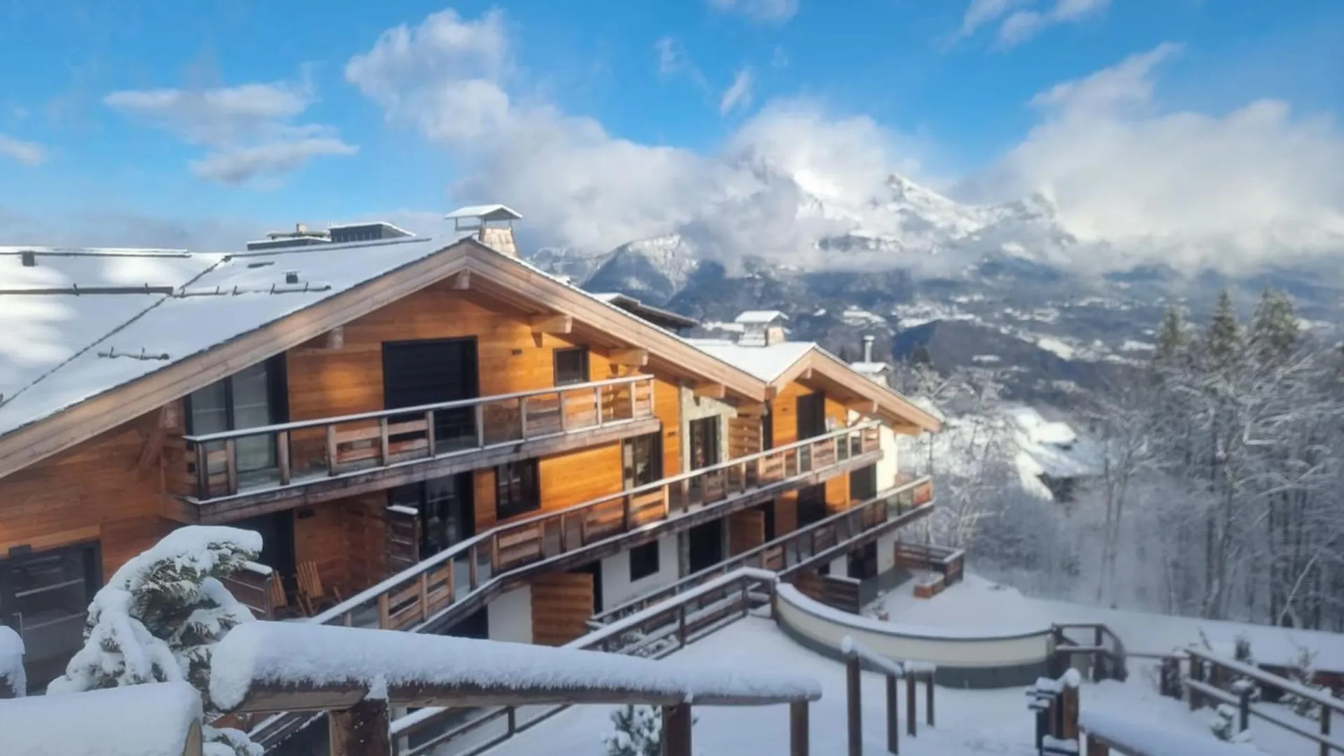 Apartment Appartement De Standing 4 Chambres Au Pied Des Pistes A Combloux - Fr-1-560-122